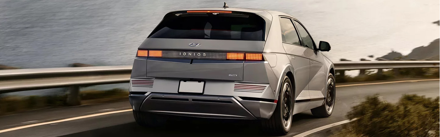 2024 Hyundai IONIQ 6 Range grey color back view