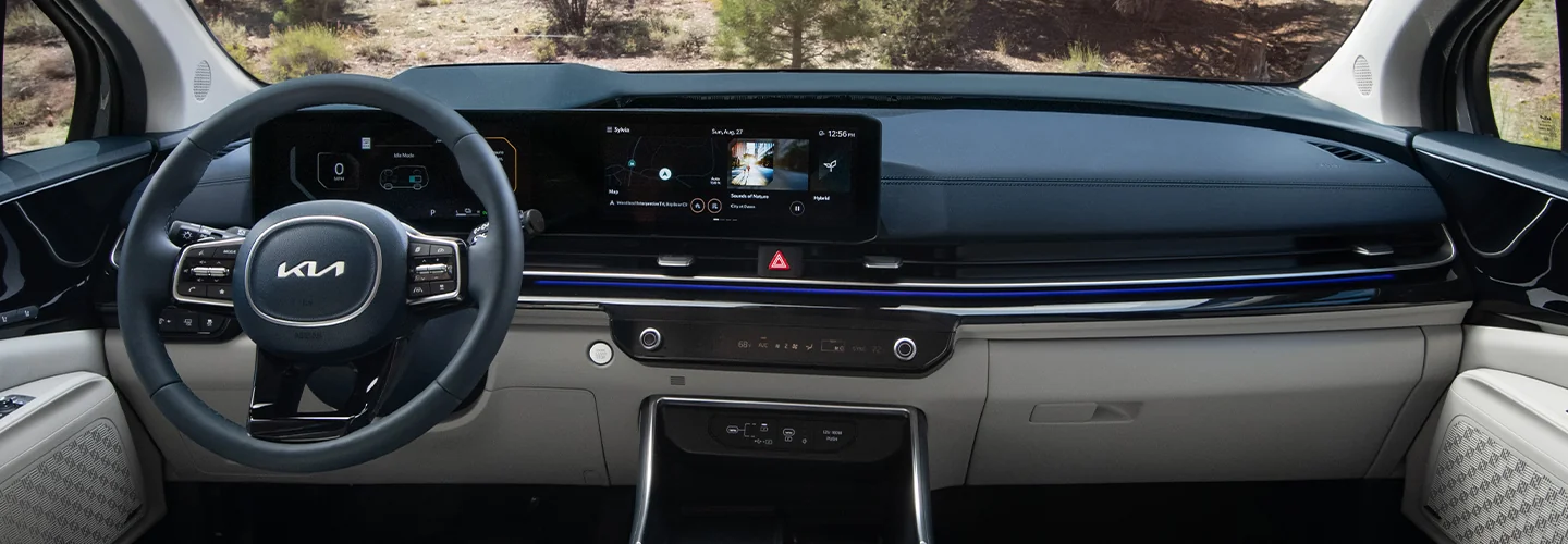 2025 Kia Carnival Hybrid Specs Interior View