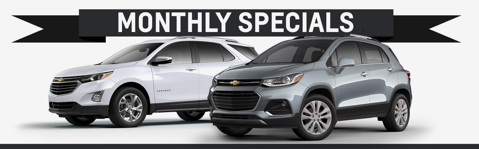 Monthly Specials at Lupient Chevrolet