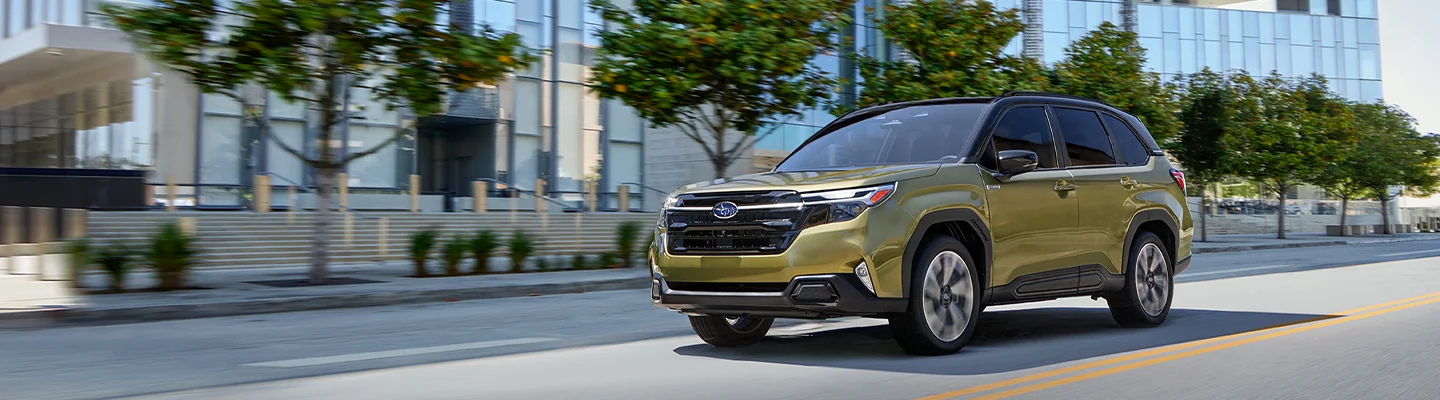 green Subaru Electric-Hybrid in South Chesterfield VA