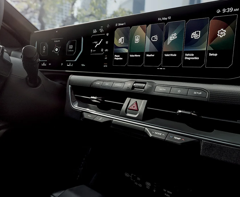 2026 Kia K4 interior view