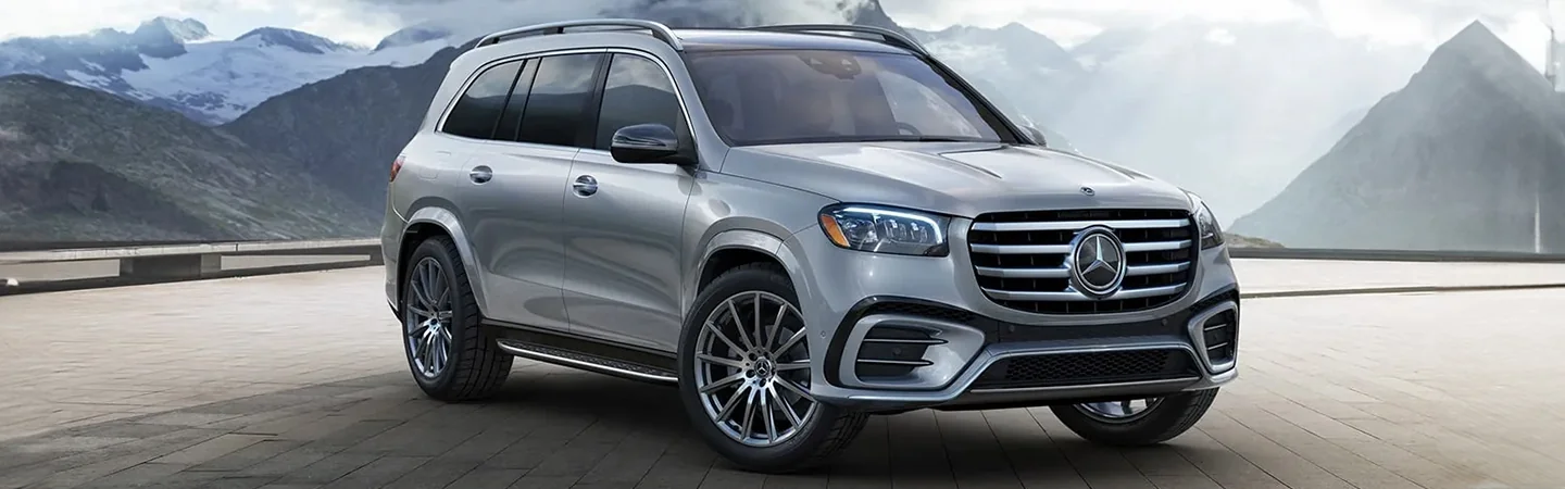 2024 Mercedes-Benz GLS Class Specs grey color front view