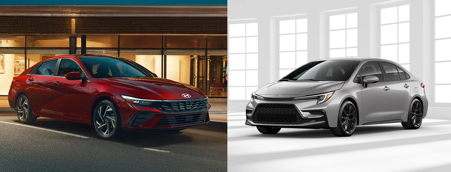 2025 Hyundai Elantra vs Toyota Corolla