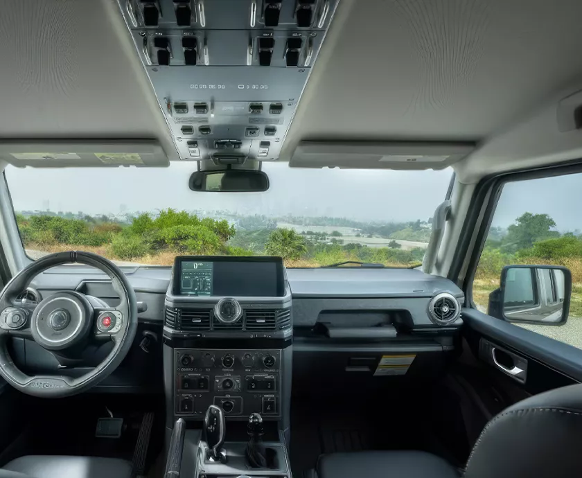2026 INEOS Grenadier Station Wagon interior view