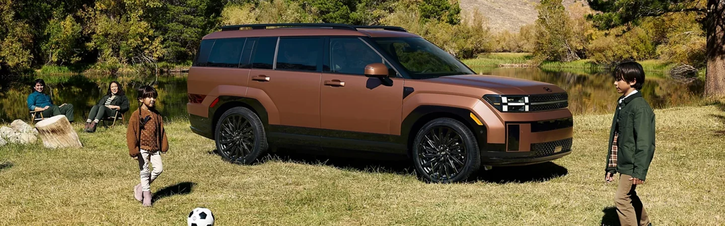 2024 Hyundai Santa Fe Specs brown side 