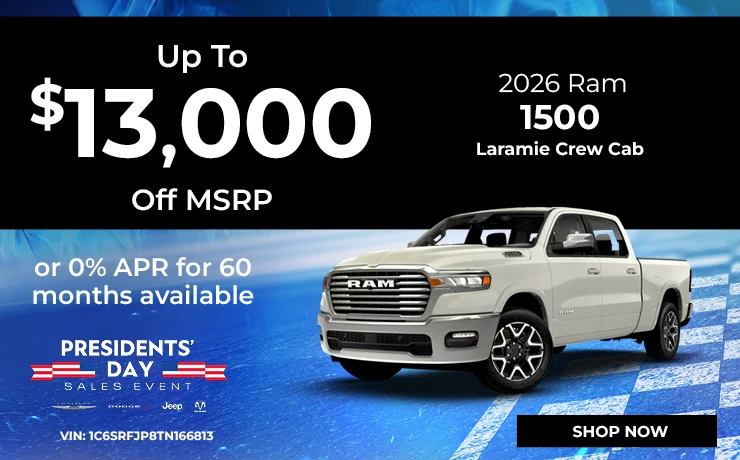 2026 Ram 1500 Laramie Crew Cab