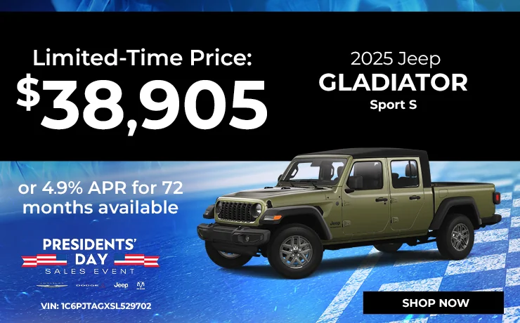 Jeep Gladiator special offer