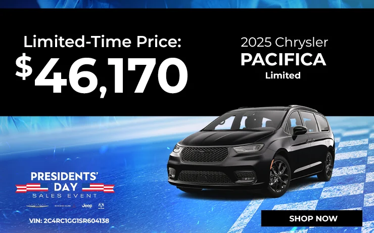 2025 Chrysler Pacifica Limited offer