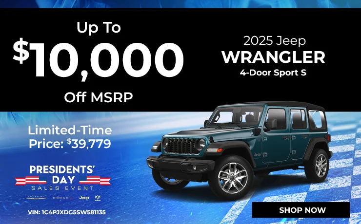 2025 Jeep Wrangler 4-Door Sport S