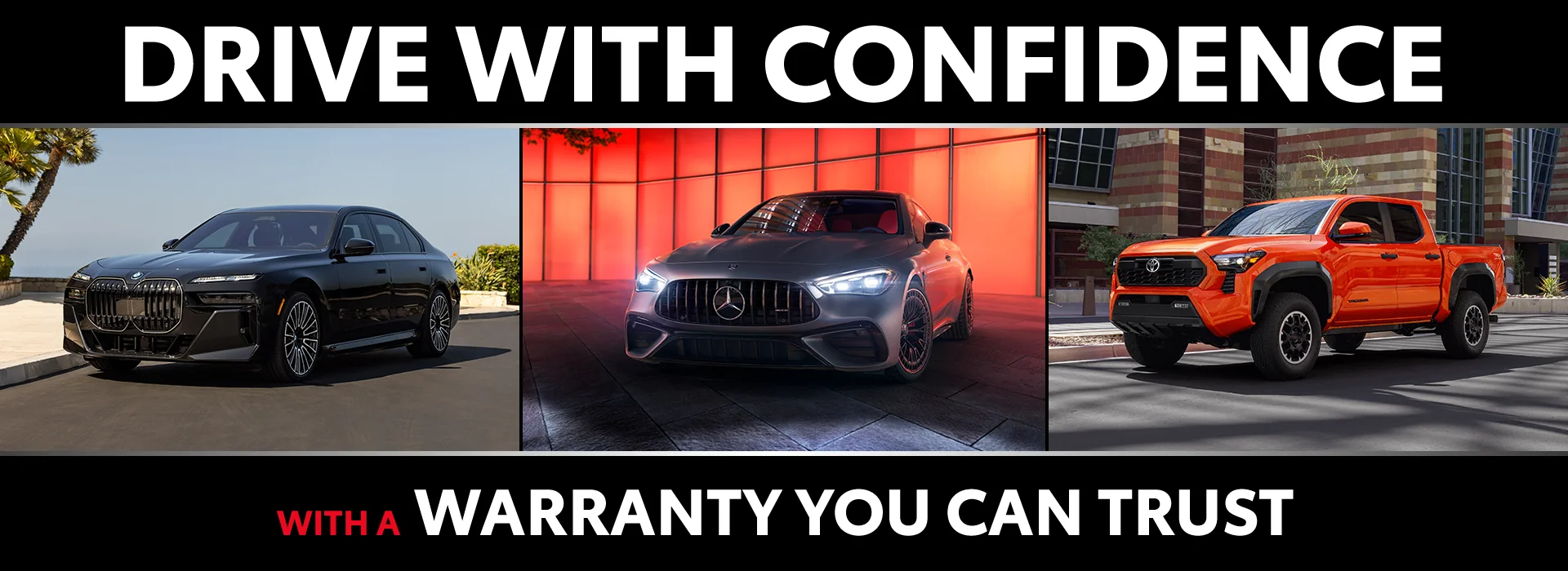 Drive with confidence Tampa Bay Motorcars Unlimited Lifetime Warranty