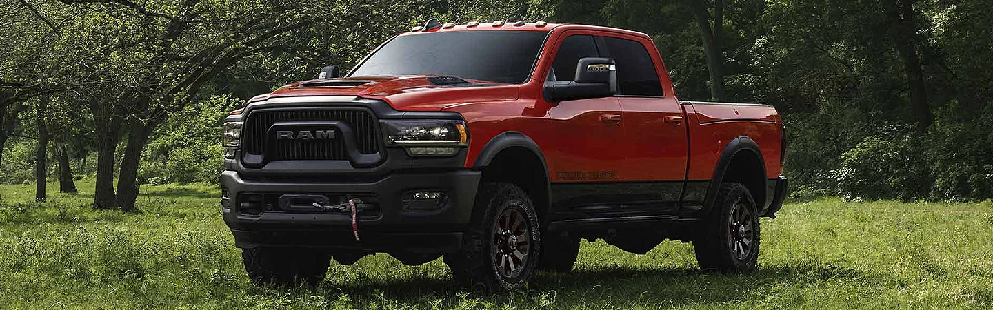 2024 RAM 2500 Specs red color front view