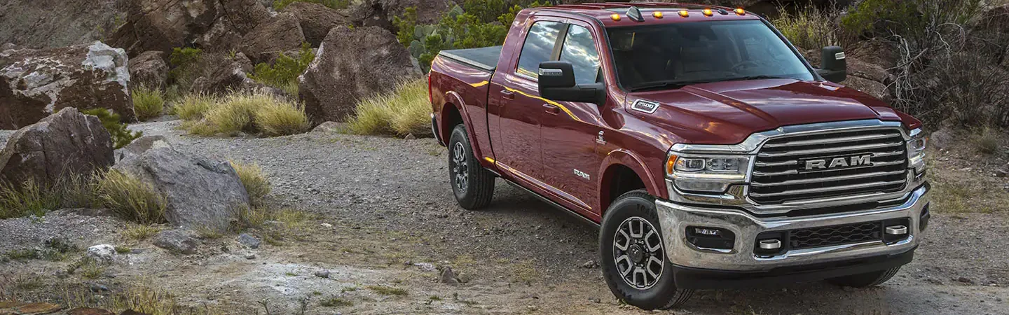 2024 RAM 2500 Specs red color front view