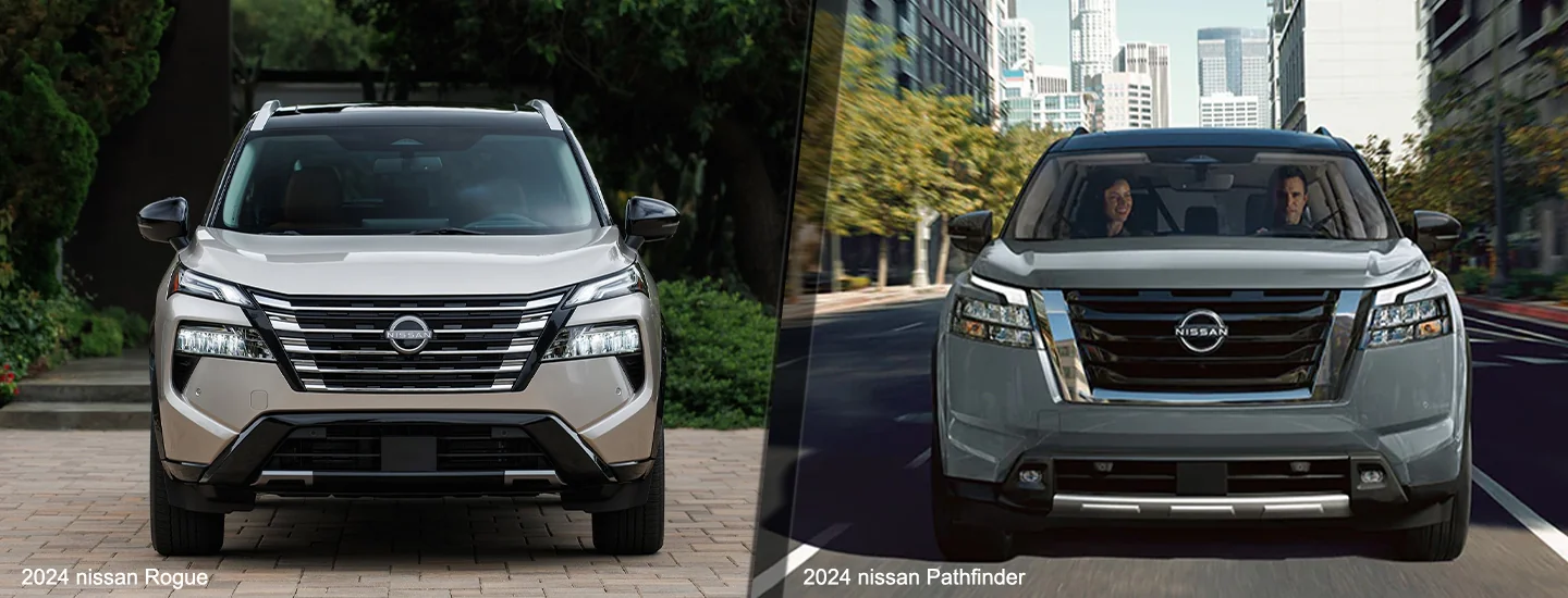 2024 Nissan Rogue vs Nissan Pathfinder 