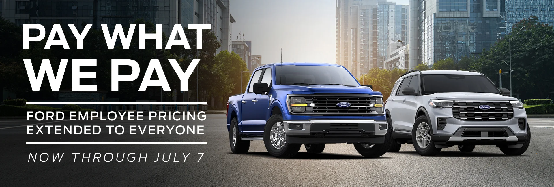 pay what we pay Ford employee pricing