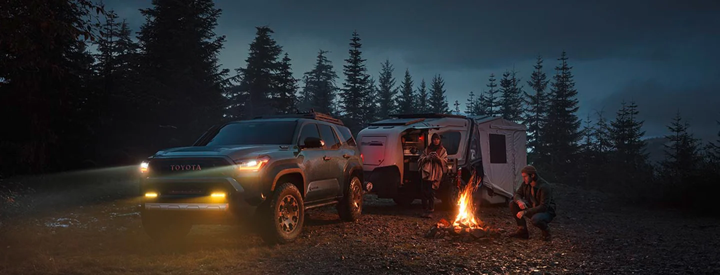 Toyota 4Runner camping out