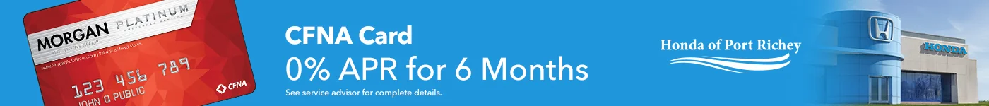 CFNA Card 0% APR For 6 Months
