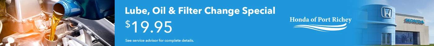 Lube, Oil & Filter Change Special $19.95