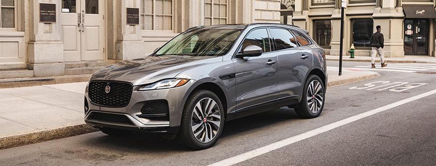 2021 Jaguar F-Pace parked