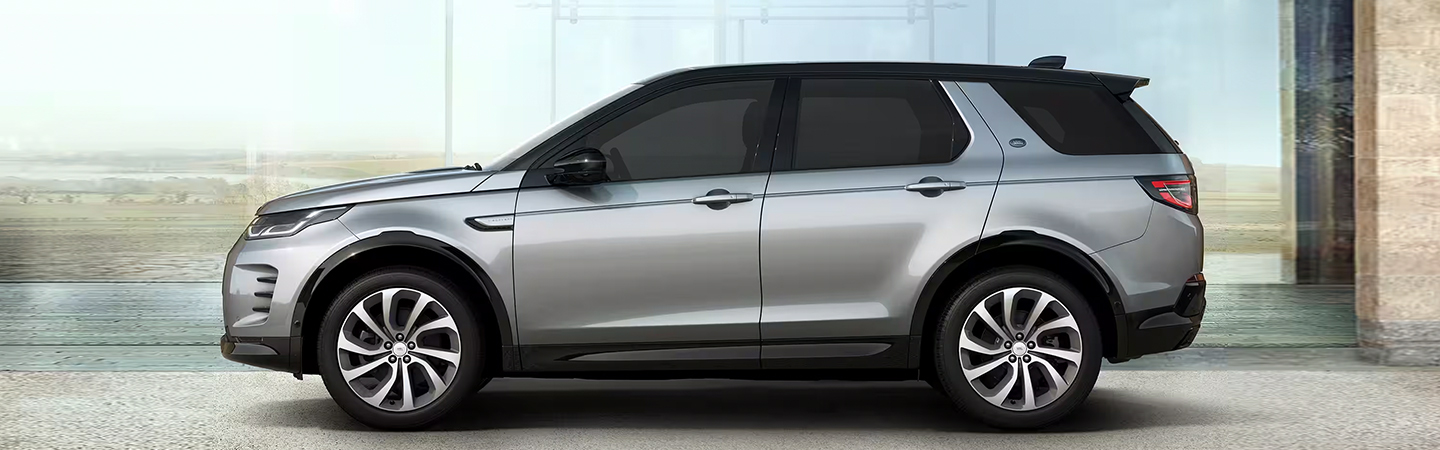 2024 Discovery Sport Specifications sideview silver
