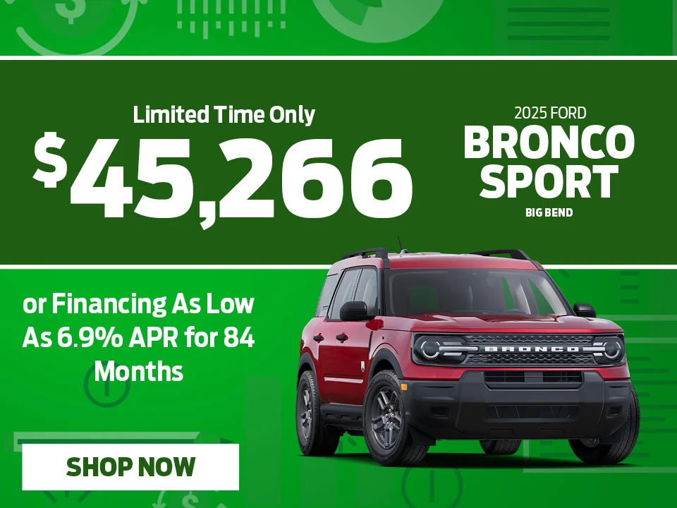 2025 Ford Bronco Sport Big Bend offer