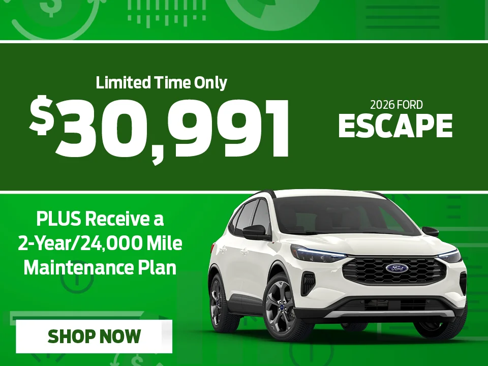 2026 Ford Escape offer