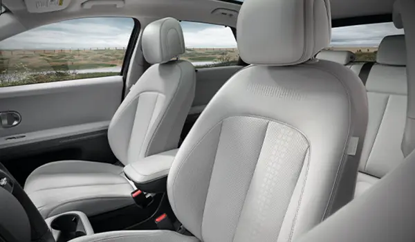 interior of new Hyundai