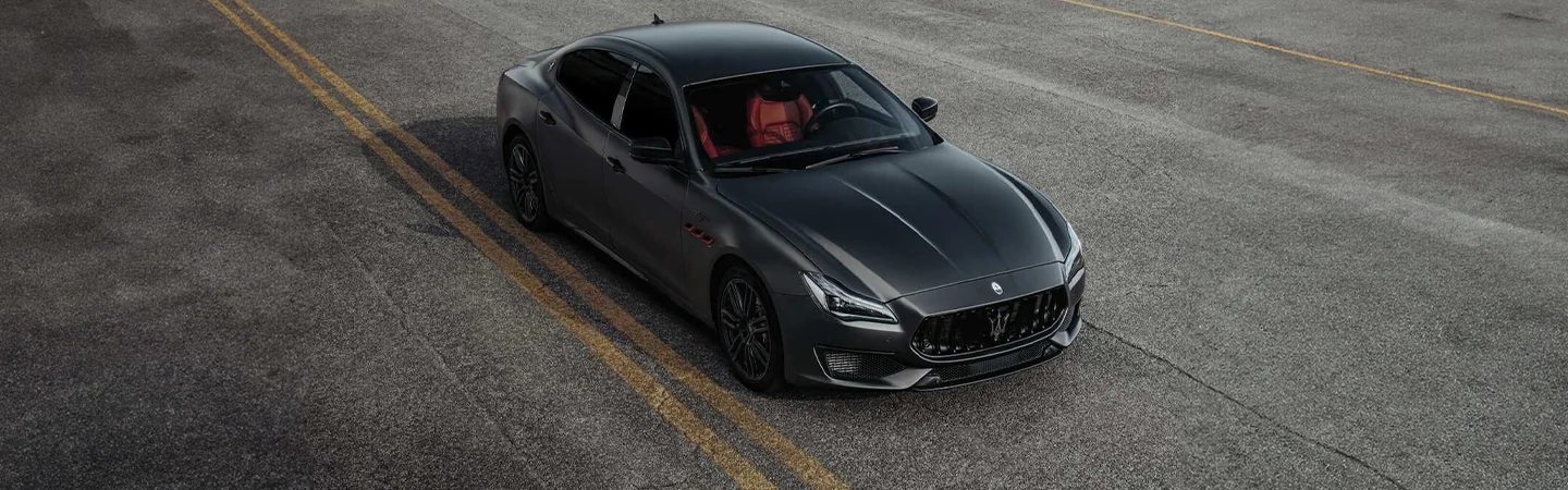 2024 Maserati Quattroporte Engine front side in silver