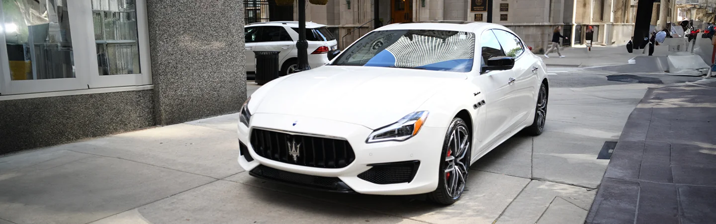 2024 Maserati Quattroporte Engine front side in white