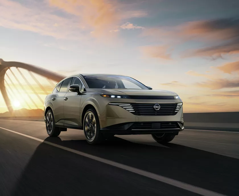 2026 Nissan Murano driving on a brigde