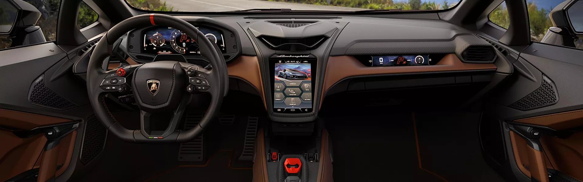 2026 Lamborghini Temerario interior view