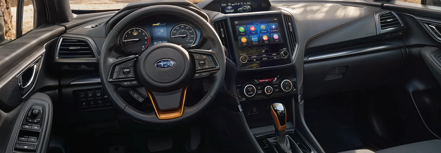 interior of a 2025 Subaru Forester Touring