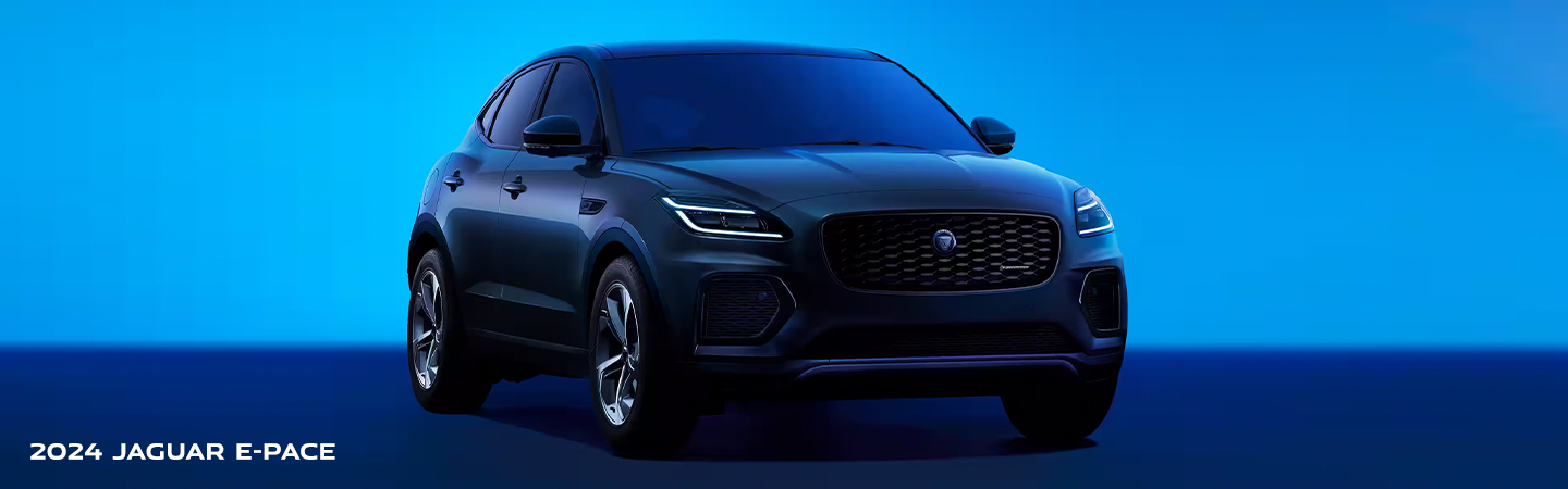 2024 Jaguar SUV Lineup front side in blue colour