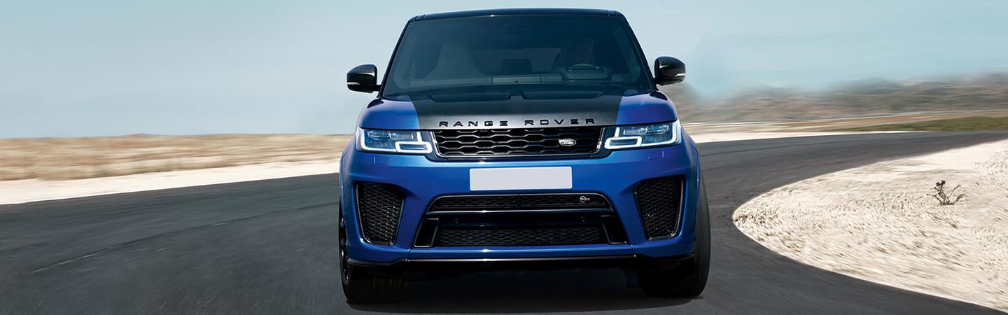 blue Land Rover