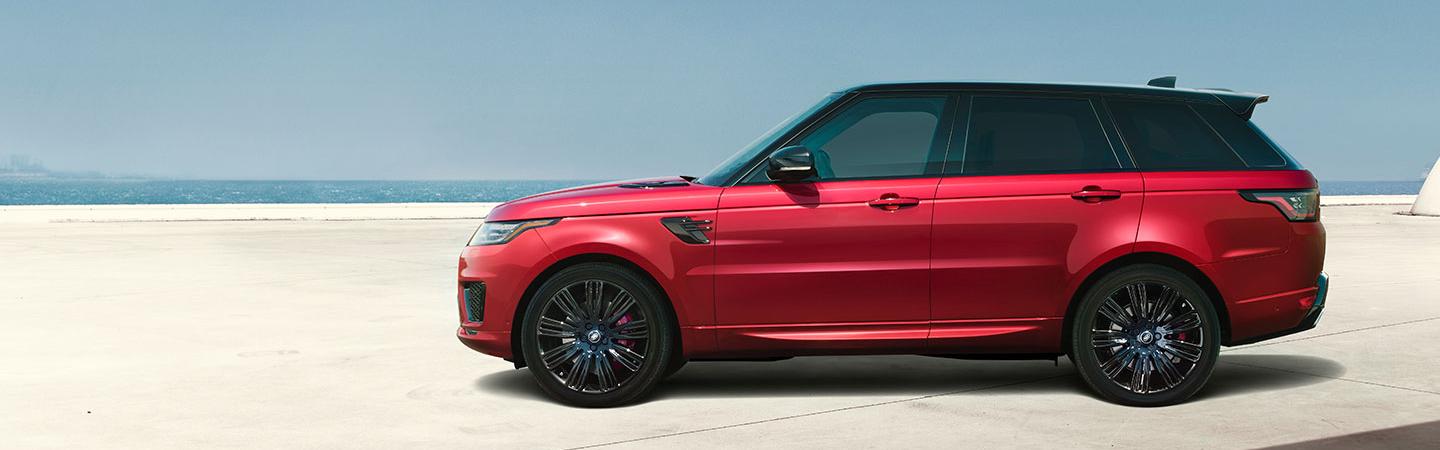 red Land Rover