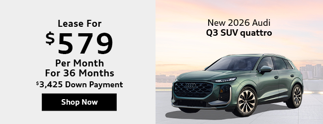 2026 Audi Q3 offer