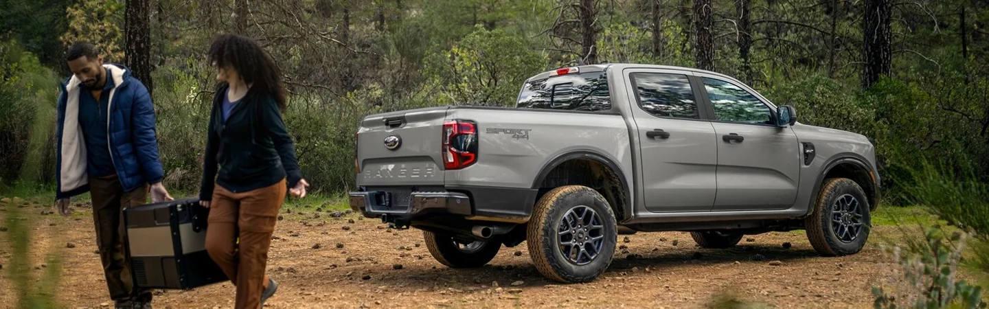 2024 Ford F 150 vs Ford Ranger greycolor sideview