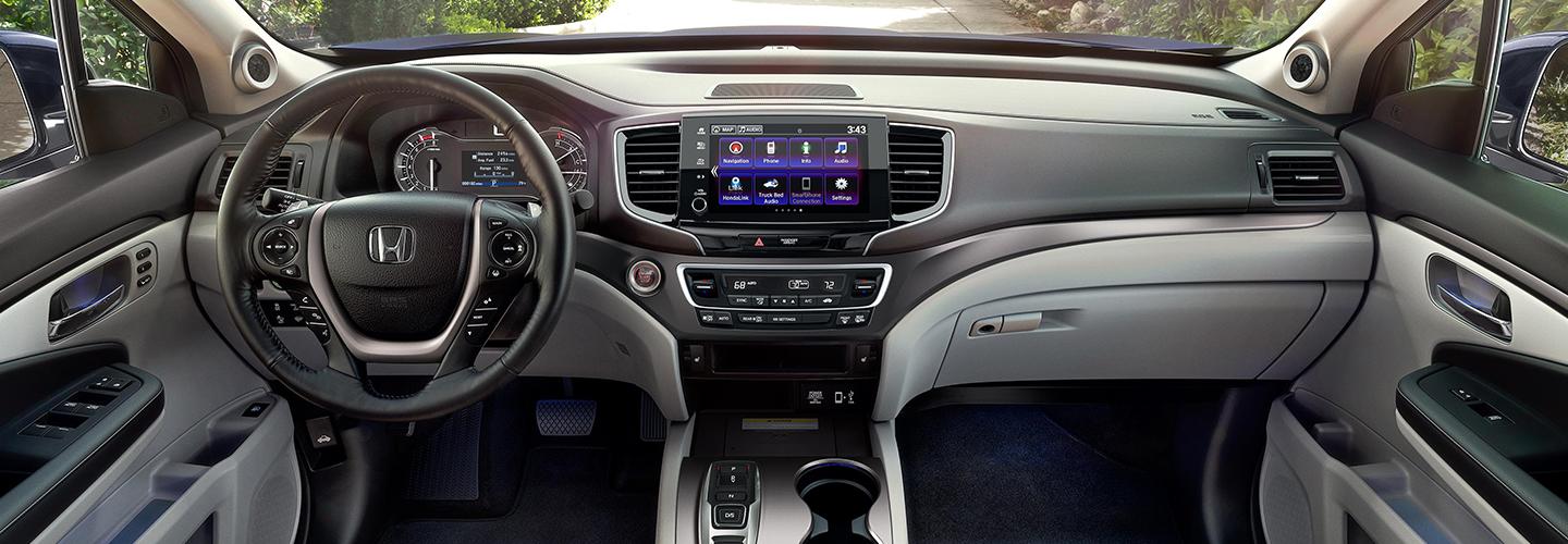 2022 Honda Ridgeline interior