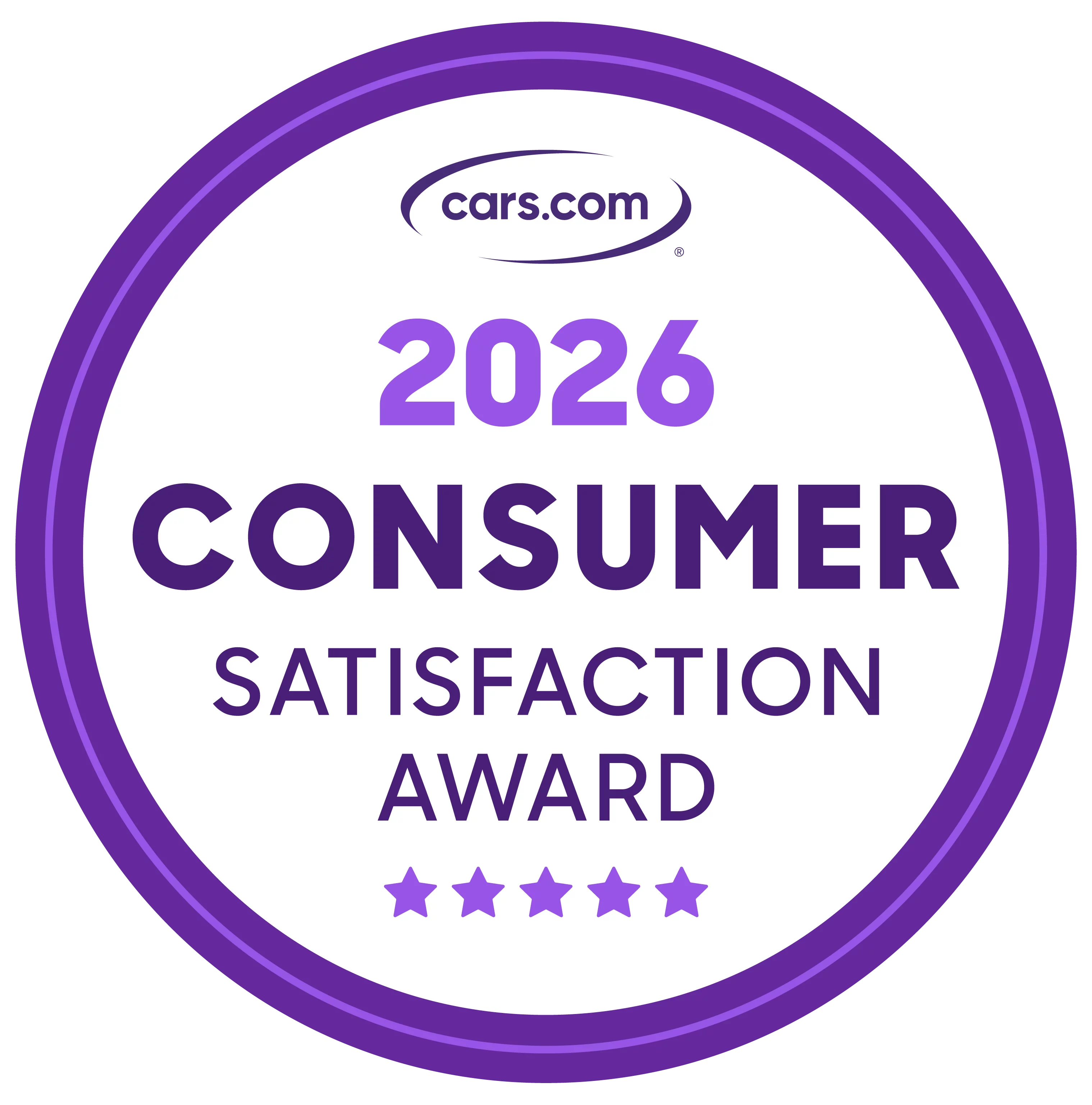2026 Consumer Satisfaction Award logo