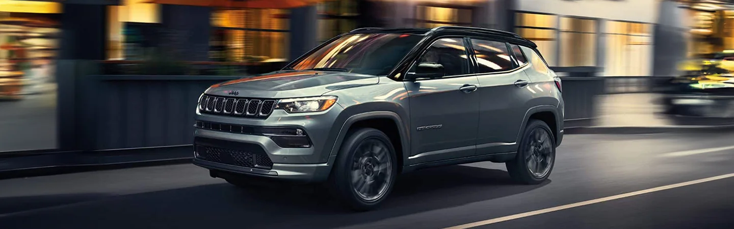 2024 Jeep Compass black color side view