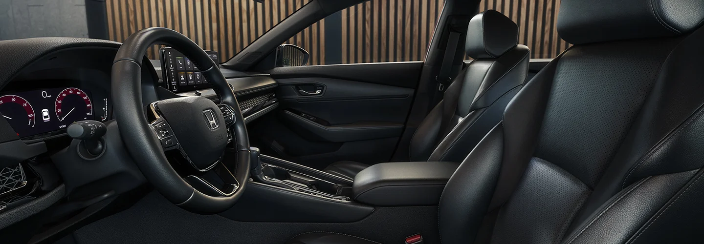 2025 Honda Accord vs Toyota Camry Interior view