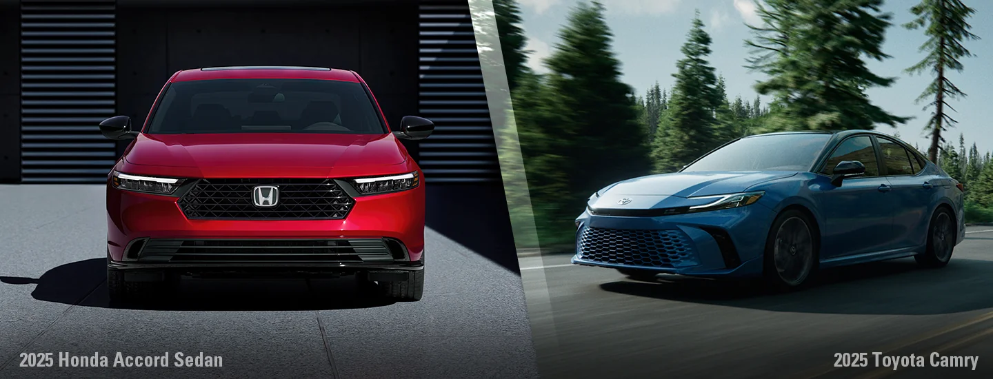 2025 Honda Accord vs Toyota Camry 