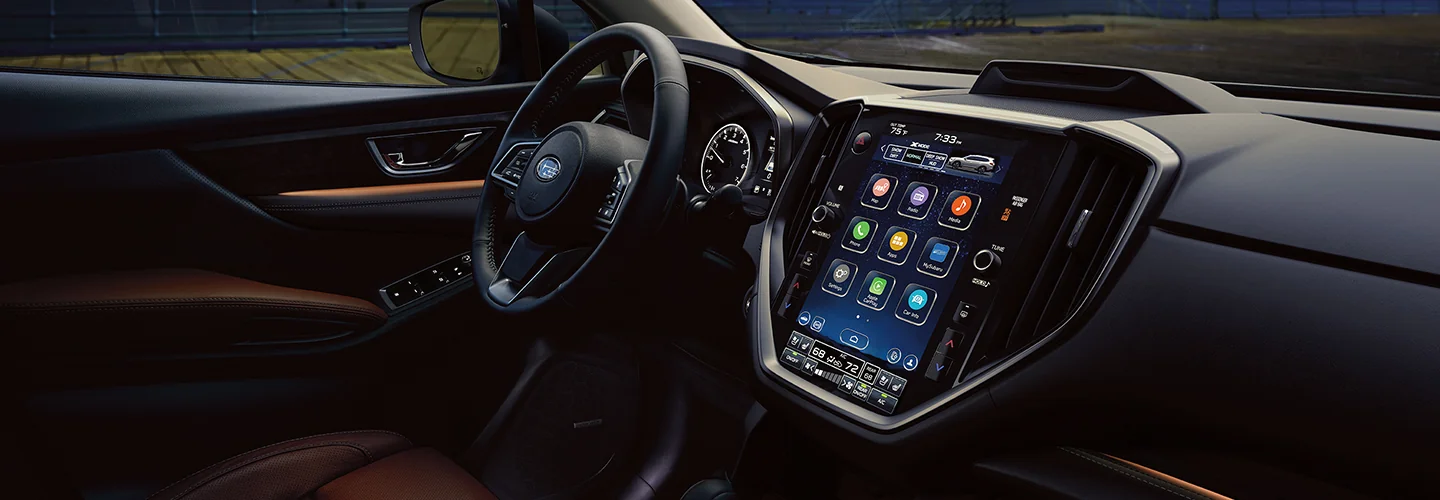 2025 Subaru Ascent vs Toyota Highlander Interior View