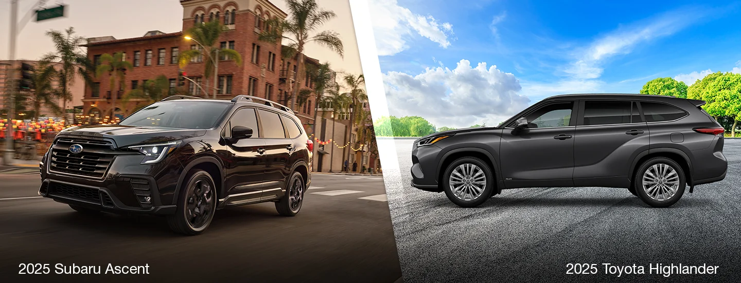 2025 Subaru Ascent vs Toyota Highlander