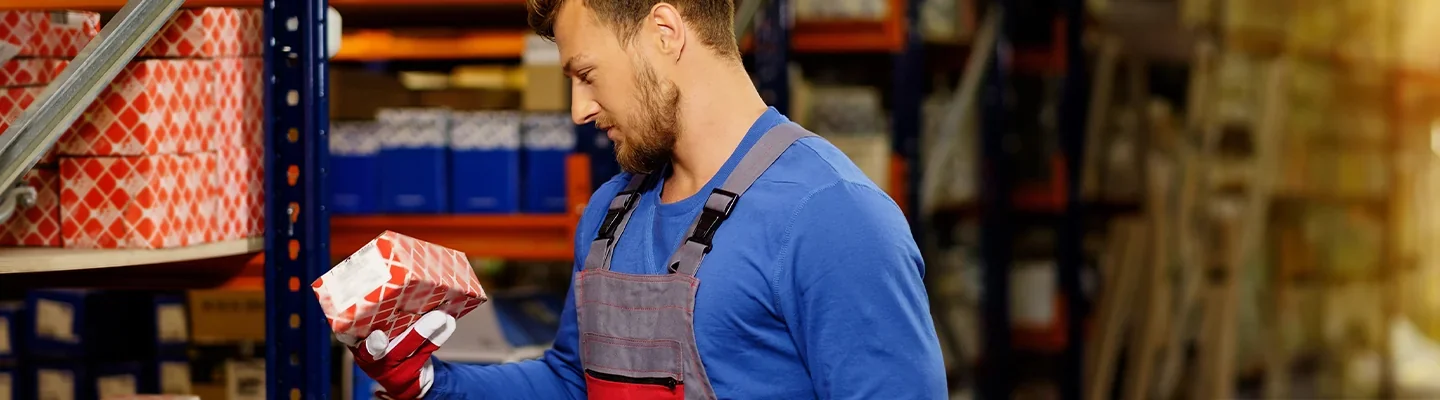 Service tech picking out a Chevrolet Accessories