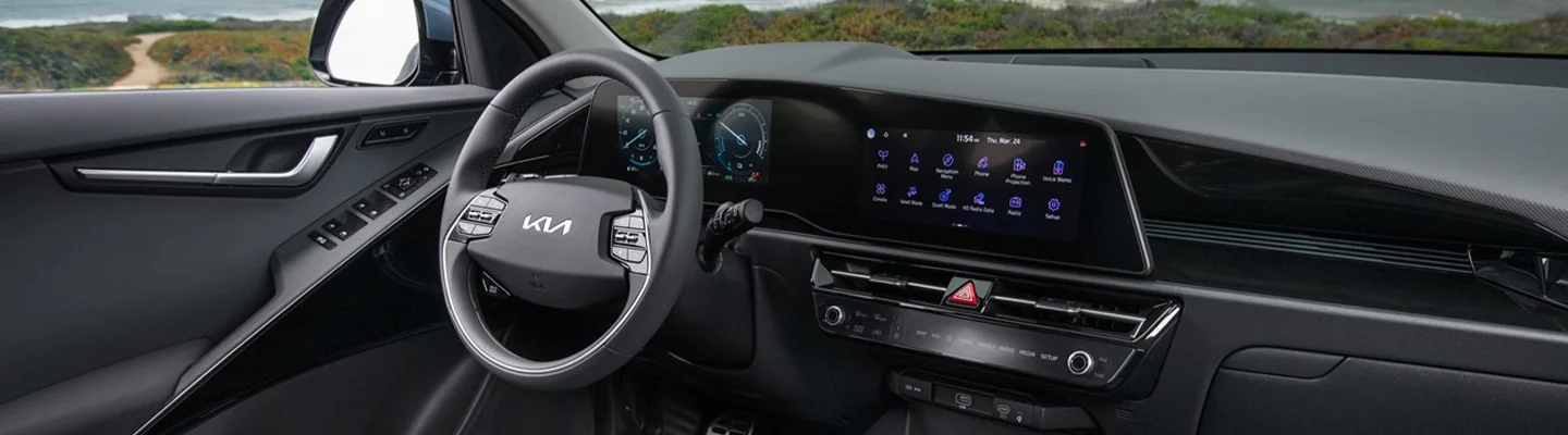 interior view of a 2025 Kia Niro Hybrid