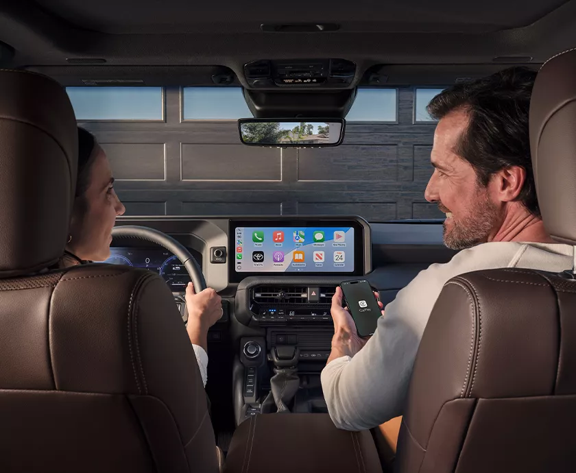 2026 Toyota Land Cruiser interior view