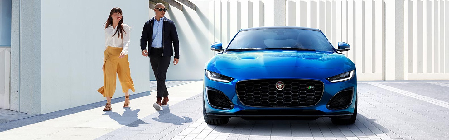 F-type front view