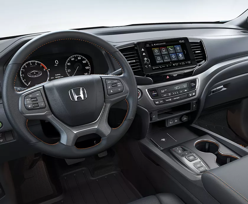 2026 Honda Ridgeline interior view