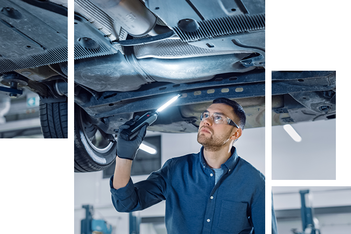 Service department at Pat Peck Honda
