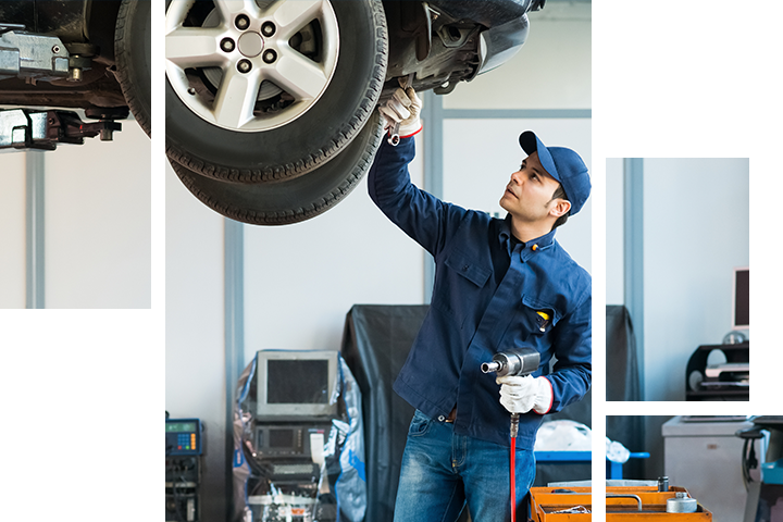 Service department at Pat Peck Honda